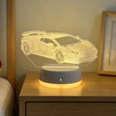 Car Light Party Supplies Racing Night Light Gift Multi Color Changing Night Light - Ljojo