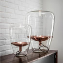 Glass LED Table Lamp - Designer Czech Desk Light for Bedroom, Study, Living Room - Ljojo
