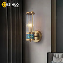 Gold Plated Crystal Wall Lamp for Bedroom and Living Room by Ljojo