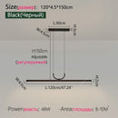 Ljojo LED Chandelier for Restaurant Tea Room Office Bar Bedroom Living Dining Area