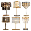 Crystal Bar Table Lamp Luxury Dimmable Desk Light for Home Office Hotel - Ljojo
