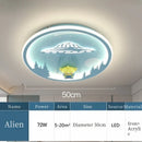 Ljojo Cartoon Cute LED Ceiling Light Chandelier for Living Room Decoration