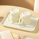 Ljojo Plastic Stackable Food Storage Tray Large Capacity Organizer