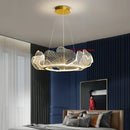 Ginkgo Lotus Leaf Chandelier Light - Postmodern Dimming Fixture by Ljojo