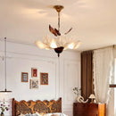Ljojo French Retro Acrylic Pendant Light for Living Dining Room Bedroom Home LED Chandelier