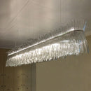 Luxury Chrome Crystal Chandelier Pendant Lamp for Living Room Bedroom Ljojo