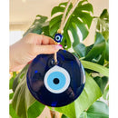 Ljojo™ Blue Evil Eye Glass Wall Hanging Home Protection Charm Wall Decor