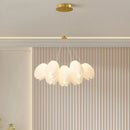 Nordic Style Flower LED Pendant Light Fixture for Living Dining Room Bedroom by Ljojo