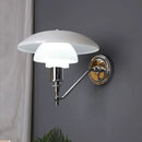 Ljojo LED Glass Wall Lamp - Nordic Design Bedroom Lighting - Replaceable Bulb