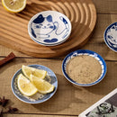 Ljojo Lucky Cat Ceramic Dessert Sauce Dish - Creative Cartoon Design