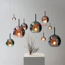 Italian Glass Bubble Pendant Lights Luxury Chandeliers LED Decor - Ljojo