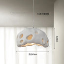 Nordic Wabi Sabi Creamy Pendant Lamp LED Chandelier Home Decor - Ljojo