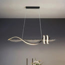 Ljojo Restaurant Pendant Light Modern Creative Long Strip Lamp Bedroom Dining Bar Lighting