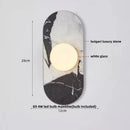 Ljojo Luxury Stone LED Wall Lights Wabi Sabi Sconce Applique Murale