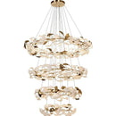 Ginkgo Leaf Ring Chandelier for High Ceiling - Ljojo