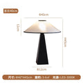 LED French Medieval Atmosphere Table Lamp Solid Wood Designer Desk Light Ljojo