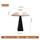 LED French Medieval Atmosphere Table Lamp Solid Wood Designer Desk Light Ljojo