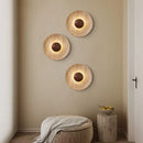 Ljojo LED Wall Lamp: Modern Nordic Style Bedroom Decor with Pull Chain Switch