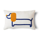 Embroidered Dog Pillowcase by Ljojo: Modern & Cute Sofa Decor