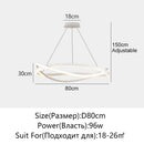 Ljojo LED Chandelier Ring for Home Ceiling Decor Lighting Fixtures