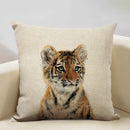 Animal Print Cushion 45x45cm for Sofa, Car Seat & Living Room Decor by Ljojo