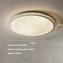 Modern Crystal Ceiling Lamp LED Glossy Living Room Bedroom Dining Room Interior Decoration Ljojo