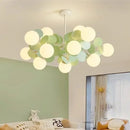 Nordic Style Led Chandeliers | Green Magic Beans Pendant Lamp for Home Decor by Ljojo
