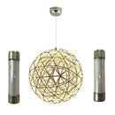 Spark Ball LED Pendant Light - Modern Stainless Steel Firework Pendant Lamp by Ljojo
