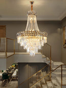 Ljojo Light Luxury Duplex Villa Crystal Chandelier - Modern European Style