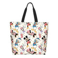 Ljojo Mickey Mouse Head Shoulder Bag - Large Capacity Stylish Women's Shopping Bag