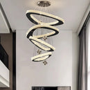 Ljojo Luxury Crystal Chandelier | Elegant Dining Room Pendant Lamp Modern Home Decor Lighting