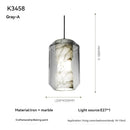 Modern Minimalist Glass Chandelier Creative Indoor Ceiling Lamp by Ljojo