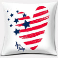 Ljojo LOVE USA Square Pillowcase for Home Decor