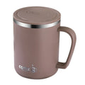 Ljojo 480ml Insulated Stainless Steel Coffee Mug with Lid & Handle