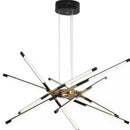 Ljojo LED Stick Shape Chandelier Pendant Light for Modern Home Decor