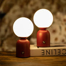 Ljojo LED Table Lamp: Rechargeable Night Light for Bedroom, Desktop, Living Room