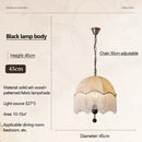 French Chandeliers LED Hanging Lamps Tassel Design for Elegant Living Room - Ljojo