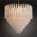 Italian Style Frosted Glass Pendant Light for Luxury Living Room by Ljojo