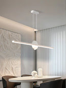 Ljojo LED Chandelier: Stylish Dining Room Lighting for Home, Restaurant, or Hotel