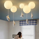 Polar Bear Cartoon Pendant Chandelier LED Lamp for Kids Room by Ljojo