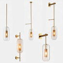 Ljojo Loft Glass Wall Art Light for Home Decor and Living Room