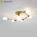 Crystal Glass Ball LED Pendant Chandelier - Modern Minimalist Nordic Art Light by Ljojo