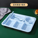 Ljojo Meal Plate Set - Fast Food Bowls Separation Plate Bowl Cup Dinner Set