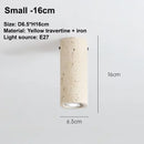 Japanese Yellow Travertine Ceiling Lamp Modern Simple Entrance Aisle Retro Homestay Ljojo