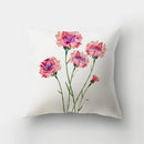 Deer Animal & Natural Leaves Cushion Cover by Ljojo - Home Decoration