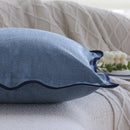 Ljojo 45x45 Blue Nordic Style Cushion Cover for Living Room Sofa