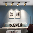 GU10 LED Track Light Rail Modern Gold Ceiling Fixture for Clothing Shop by Ljojo