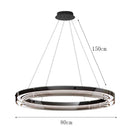 Ljojo Modern Ring Chandelier Pendant Light Fixture for Dining Room Kitchen | Hanging Ceiling Lamp