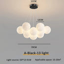 Children's Bedroom Chandelier Modern Resin 3D Printed Dining Room Lights by Ljojo