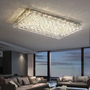 Ljojo Luxury Crystal Ceiling Lamp for Modern Living Room, Dining, Bedroom - LED Indoor Lighting